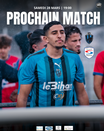 PROCHAIN MATCH À DOMICILE POUR NOTRE ÉQUIPE FANION FACE AU SAM !